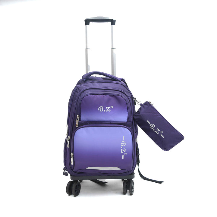 Color mix Trolley Bag With A Pencil Case