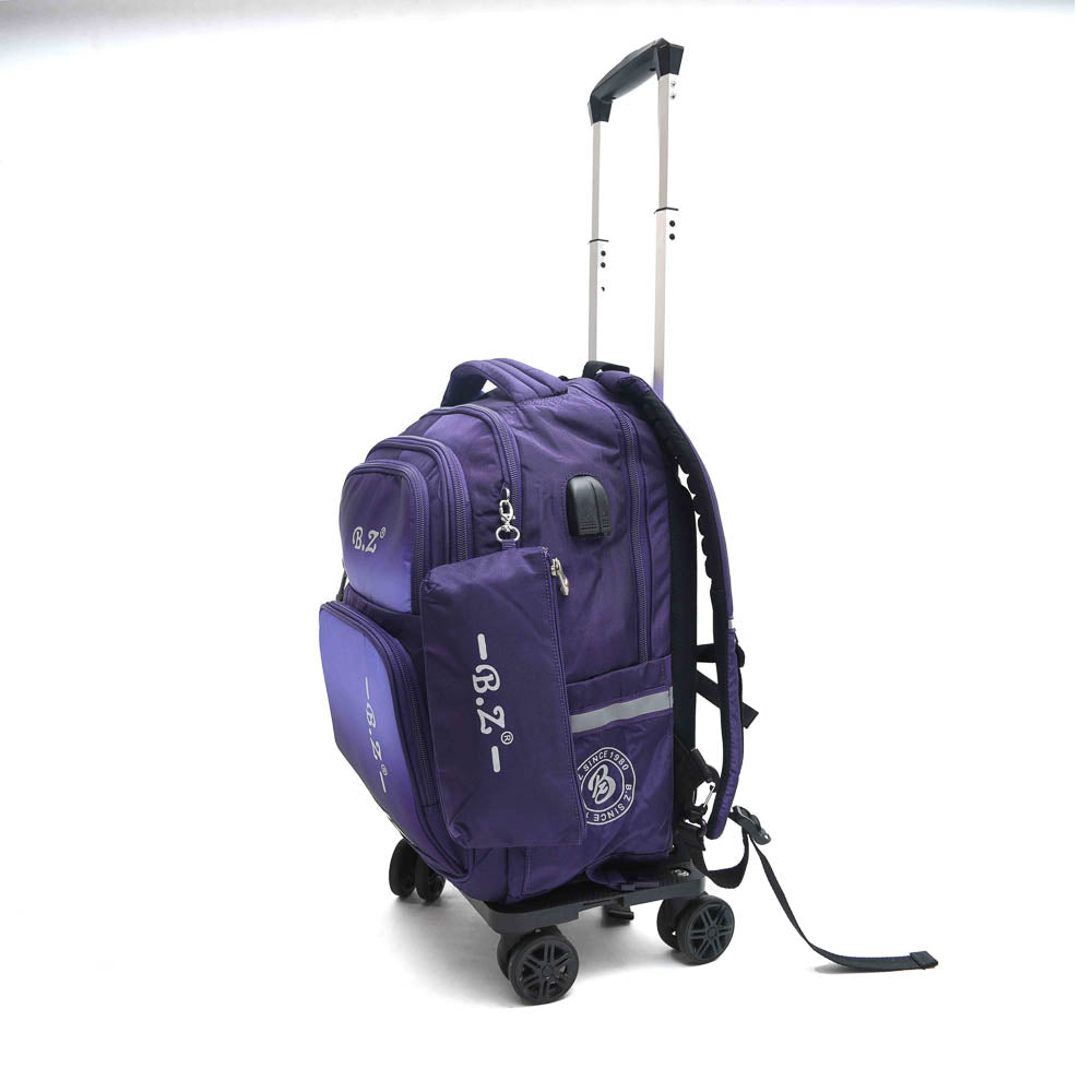 Color mix Trolley Bag With A Pencil Case