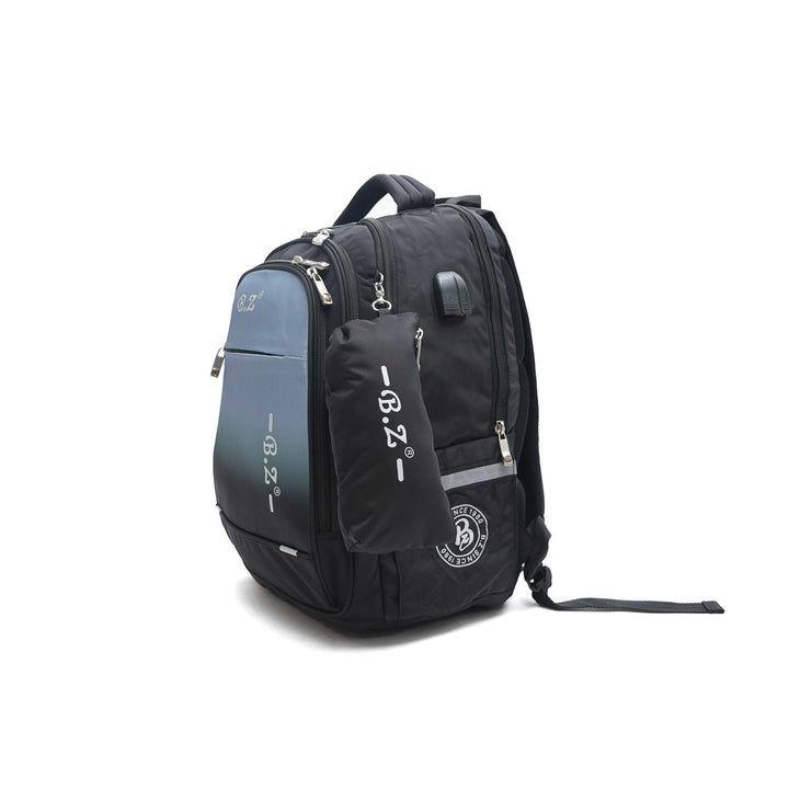 Color mix Backpack With A Pencil Case