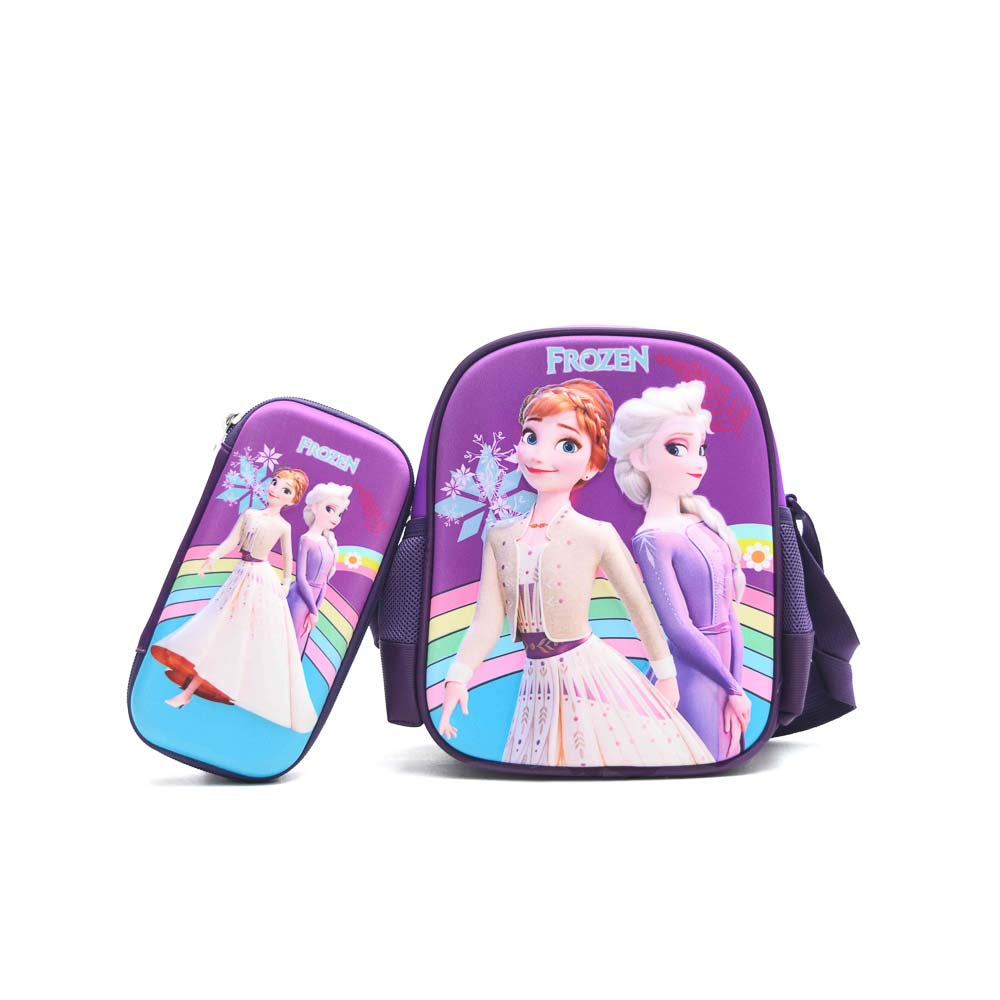 Frozen Lunch Bag With A Pencil Case