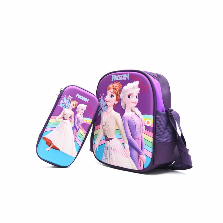 Frozen Lunch Bag With A Pencil Case
