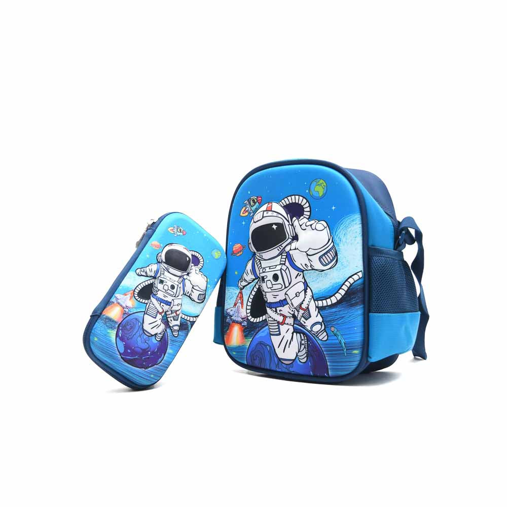 Rocket Pack Lunch Bag With A Pencil Case