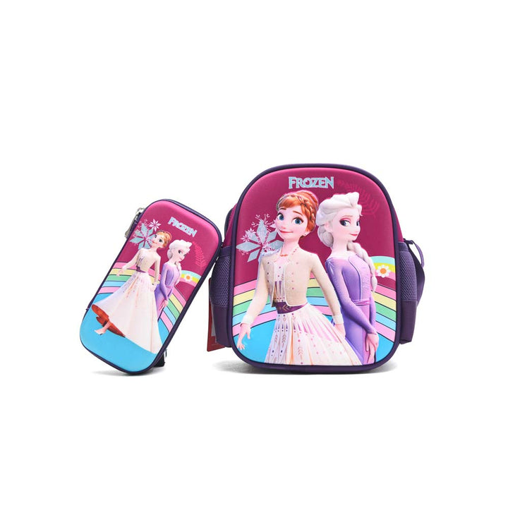 Frozen Lunch Bag With A Pencil Case