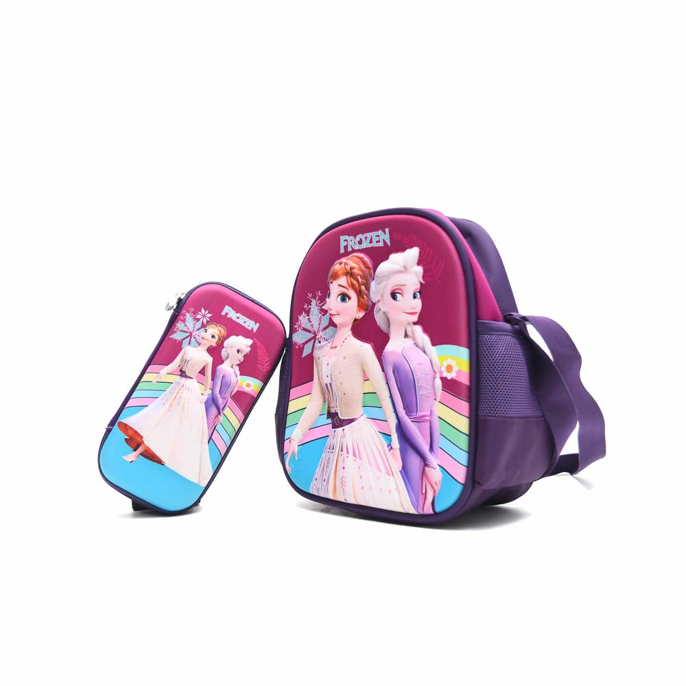 Frozen Lunch Bag With A Pencil Case