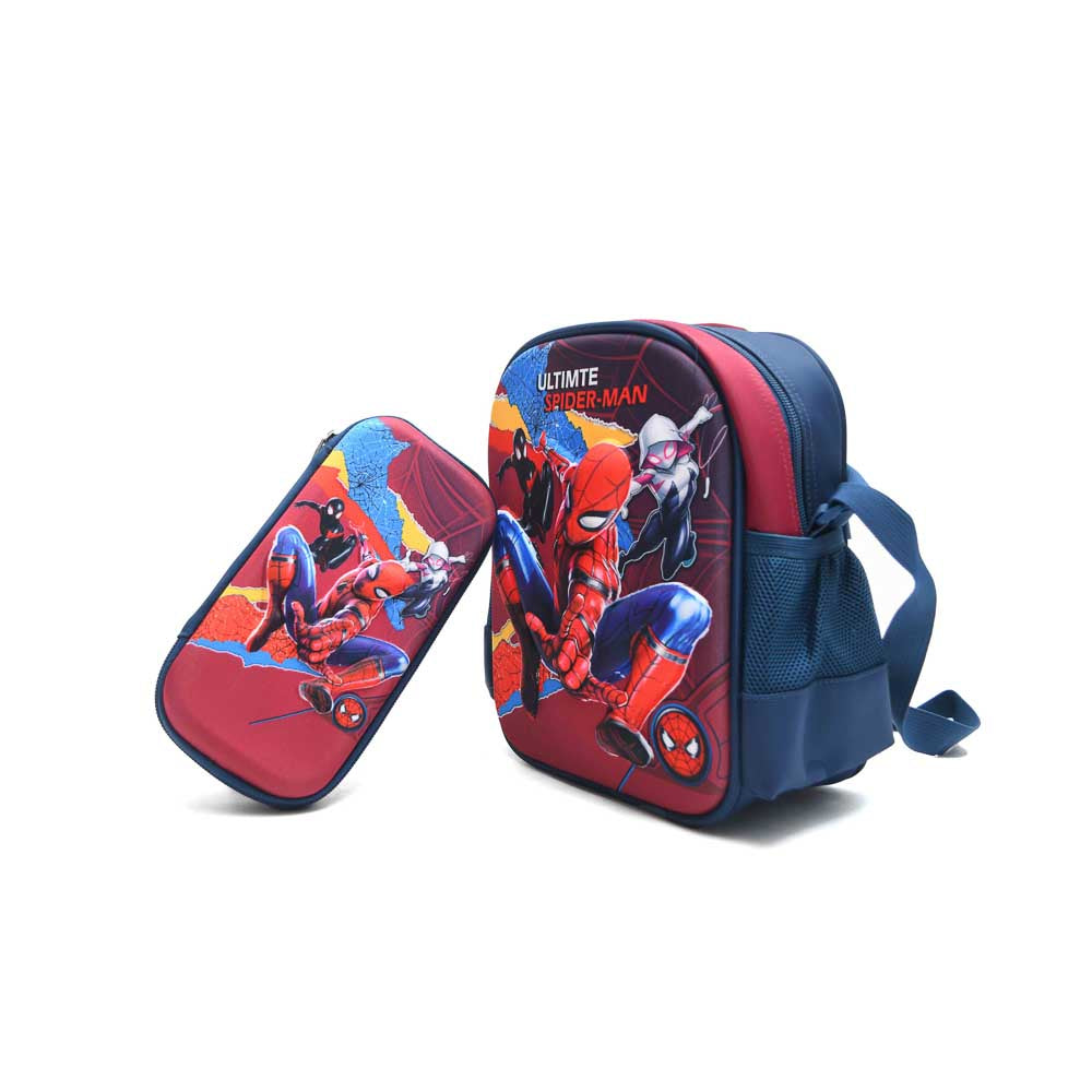 Spider-Man Lunch Bag With A Pencil Case