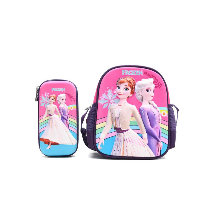 Frozen Lunch Bag With A Pencil Case