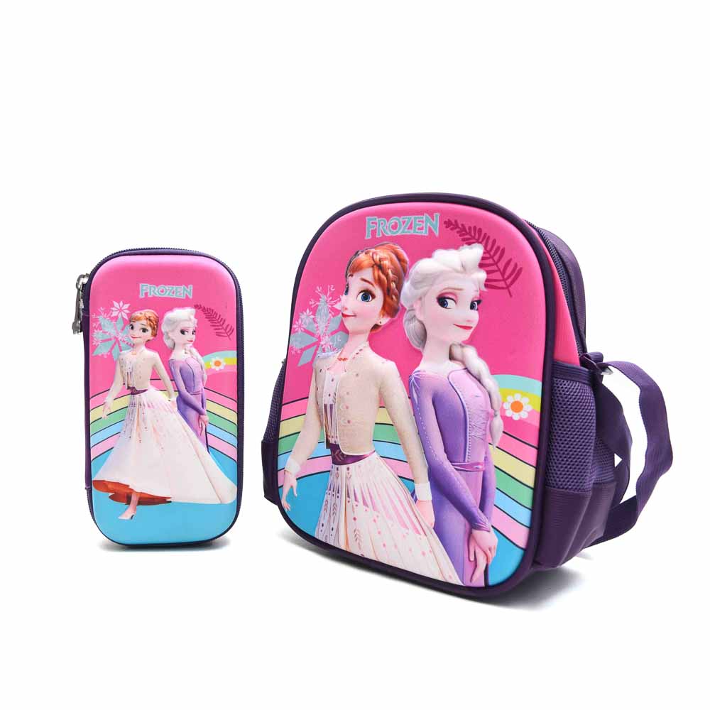 Frozen Lunch Bag With A Pencil Case