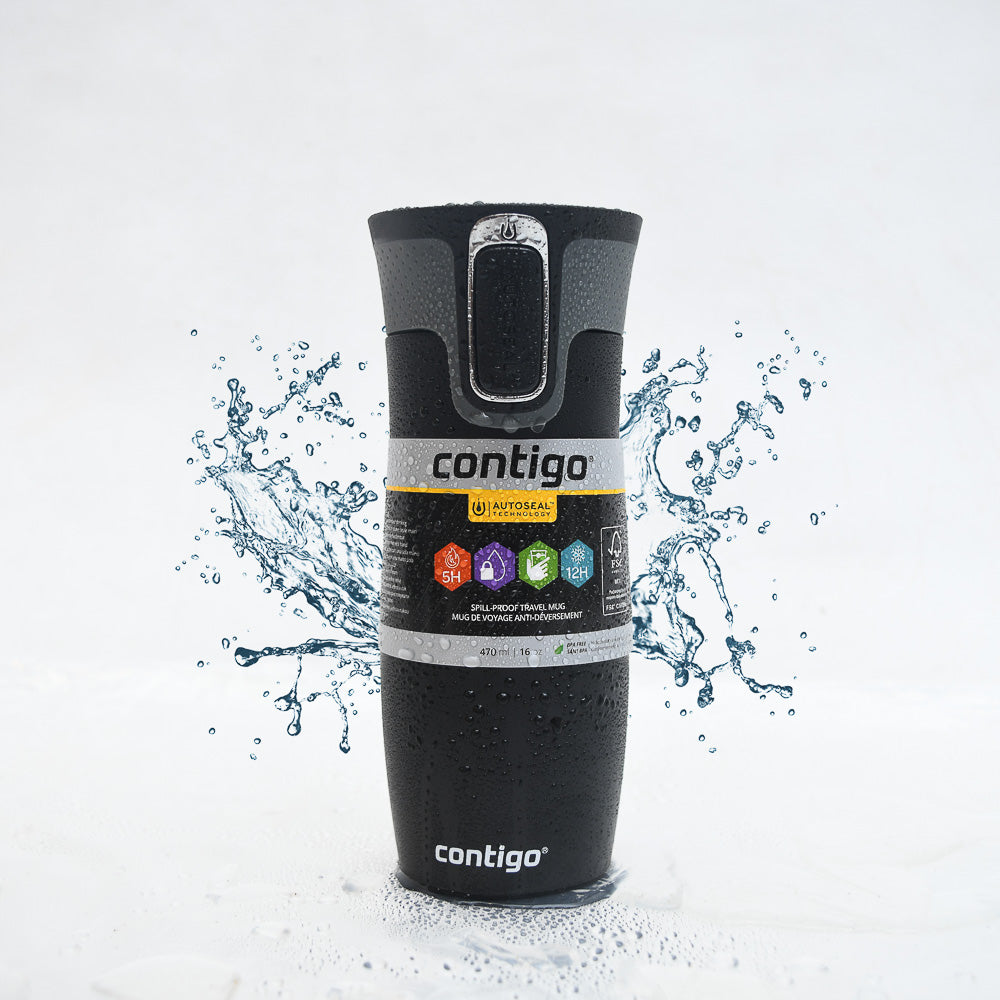 Contigo West Loop Autoseal Travel Mug 470Ml Leak Proof Insulated Coffee Mug