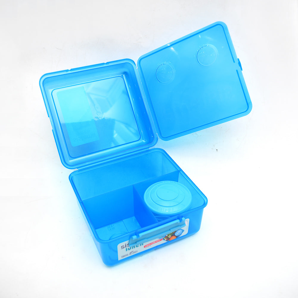 Sistema Lunch Box Cube Max 2L with Yogurt Pot For Kids