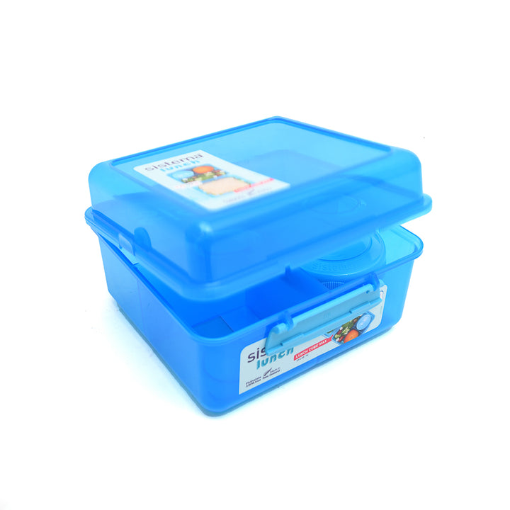 Sistema Lunch Box Cube Max 2L with Yogurt Pot For Kids