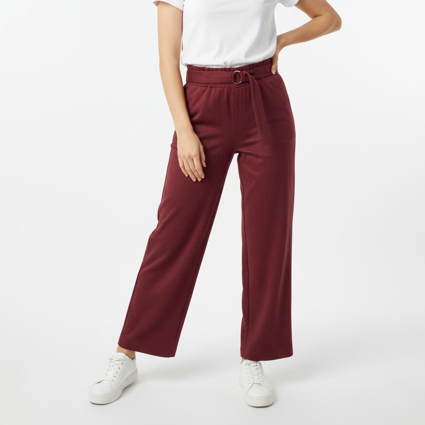 The Effortless Belted Trousers