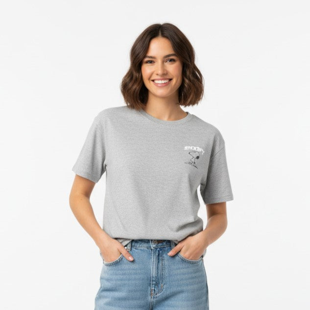 Snoopy Relaxed-Fit Cotton T-Shirt