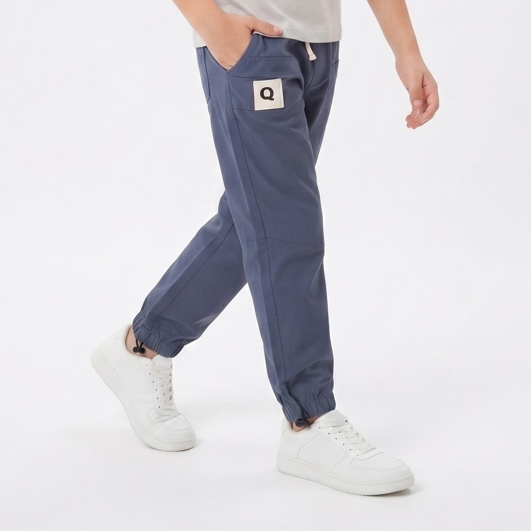Boys' Adjustable Elastic Cuff Joggers