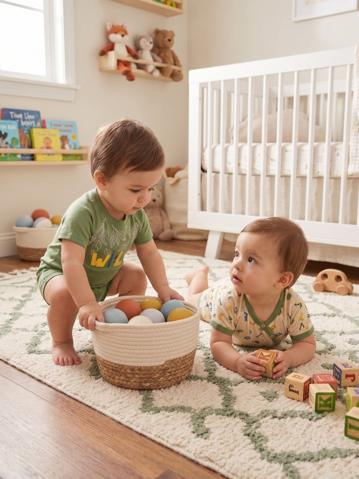 Little Explorer Organic Romper Mix & Match Set