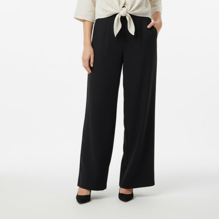 Everyday Luxe Wide-Leg Trousers
