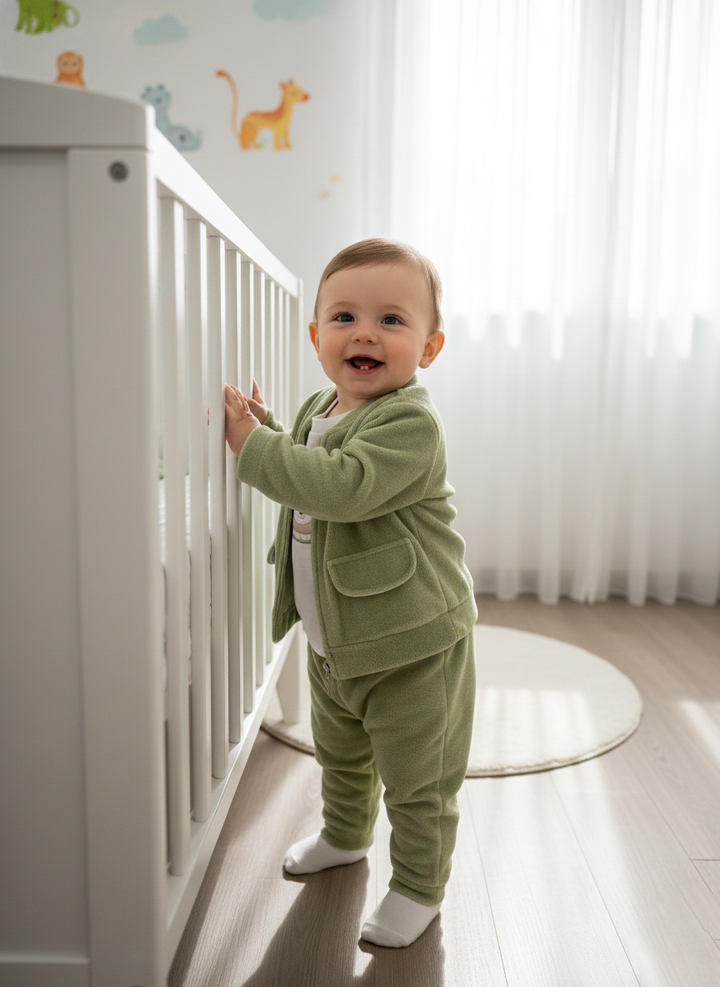 Baby Bomber Jacket & Jogger Set