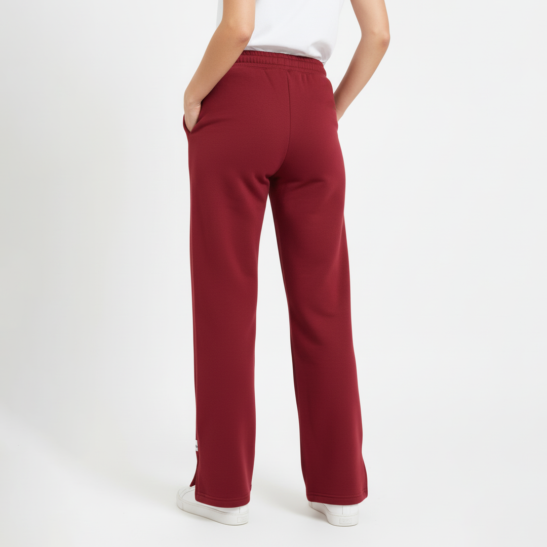 Athleisure Split Hem Tracksuit Bottoms