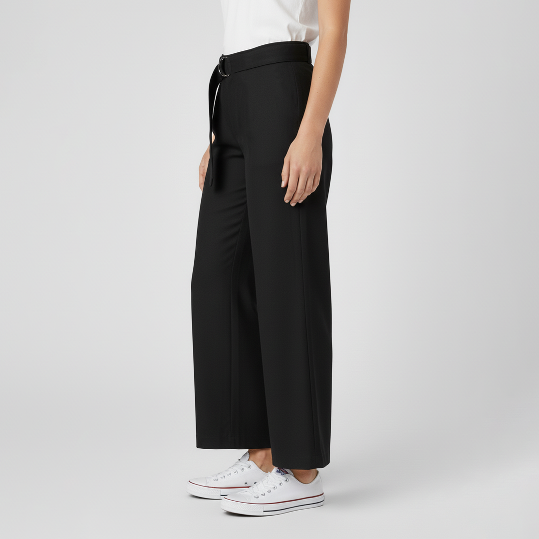 The Effortless Belted Trousers