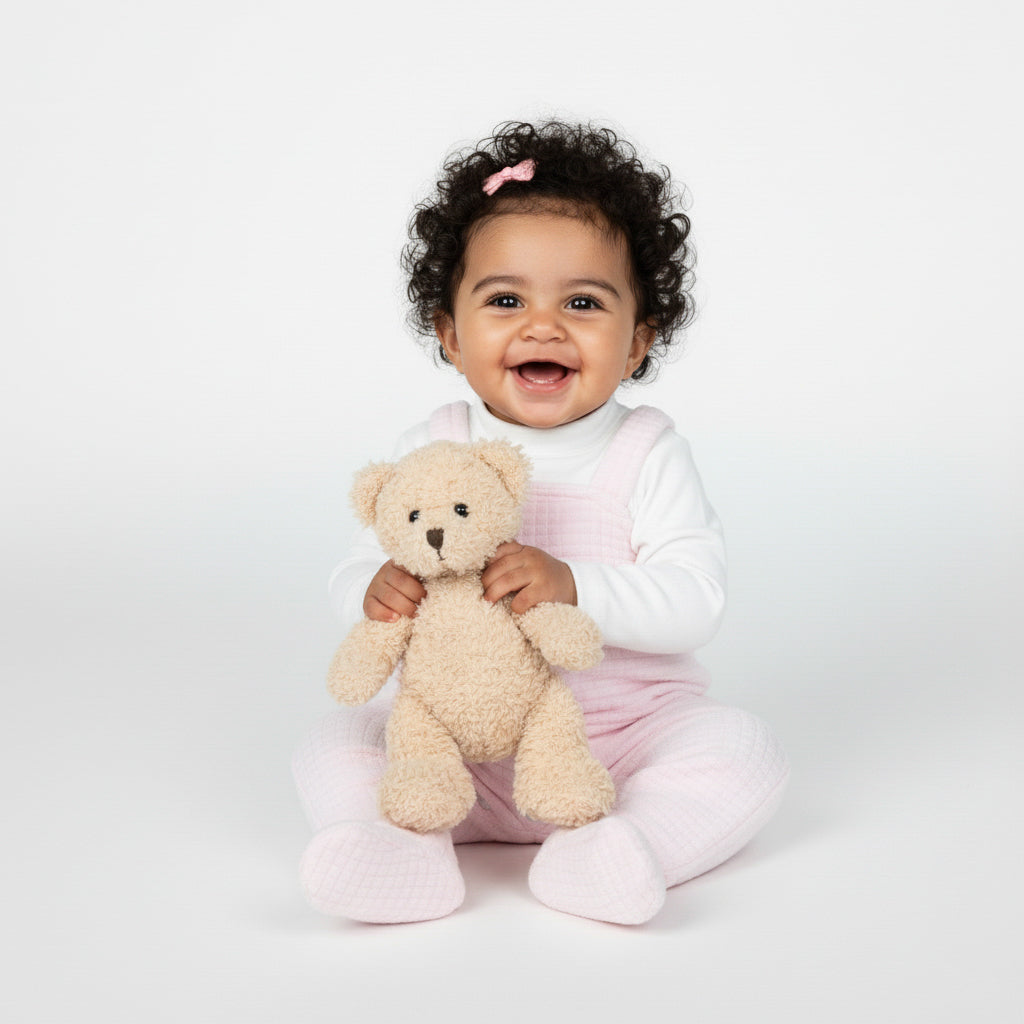 Quilted Baby Dungarees