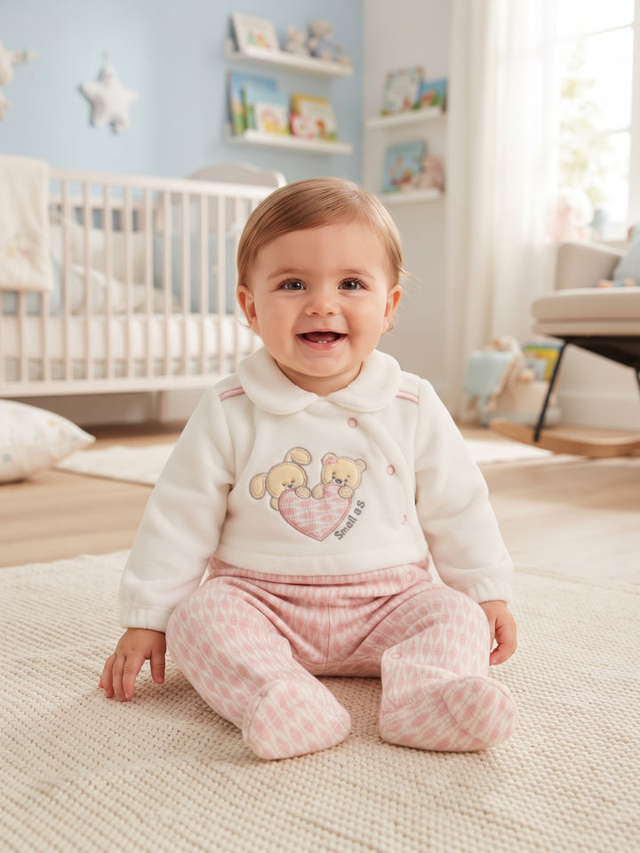 Sweetheart Teddy Fleece Outfit