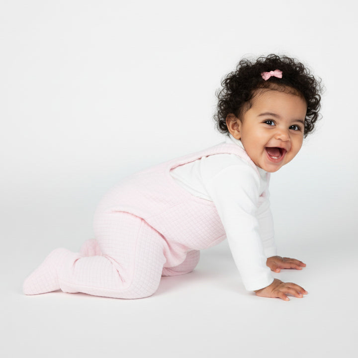 Quilted Baby Dungarees