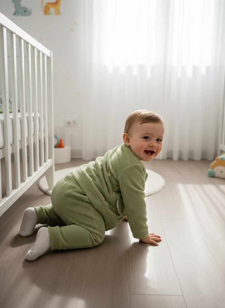 Baby Bomber Jacket & Jogger Set