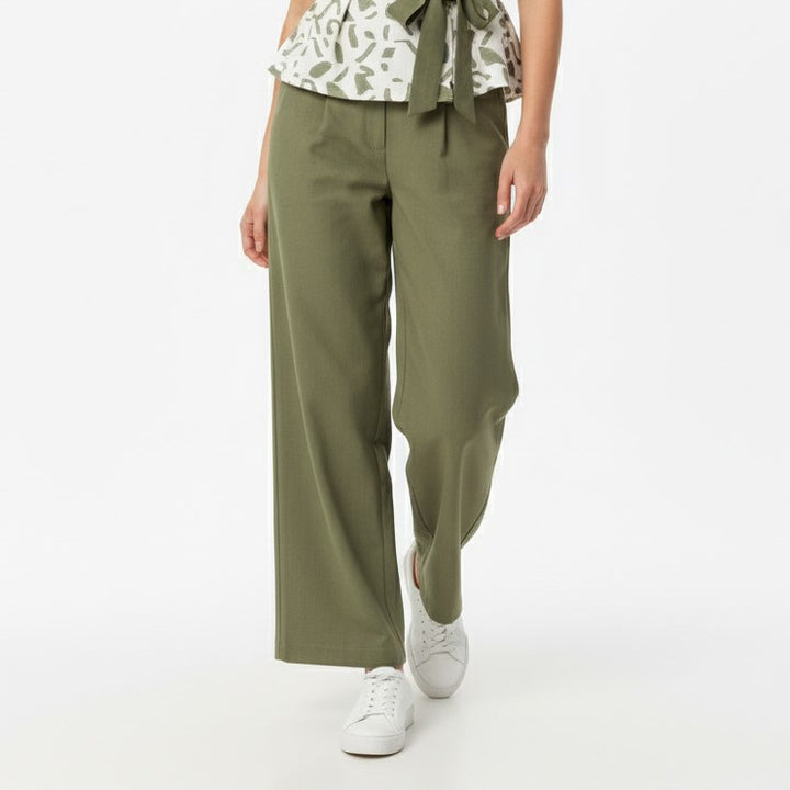 Everyday Luxe Wide-Leg Trousers