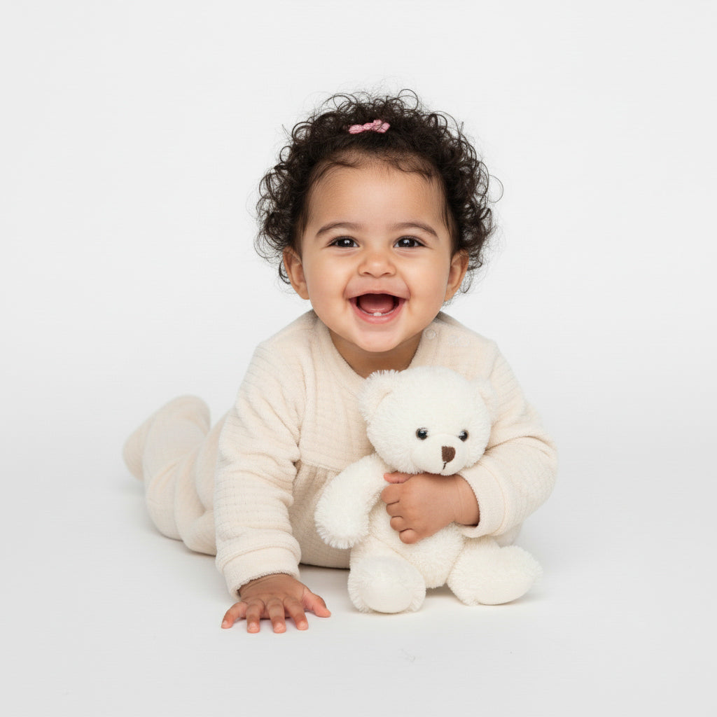 Waffle Knit Footed Sleeper