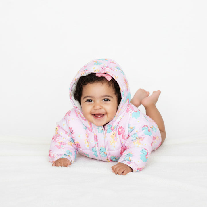 Mermaid Hooded Puffer Jacket