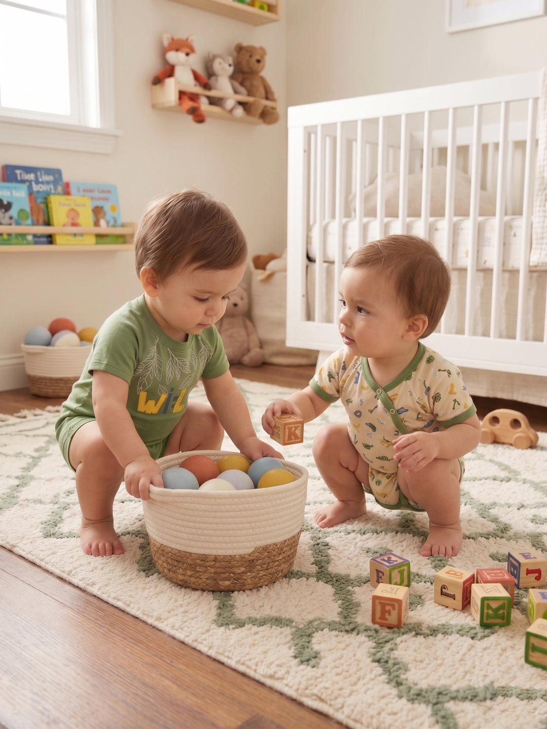 Little Explorer Organic Romper Mix & Match Set