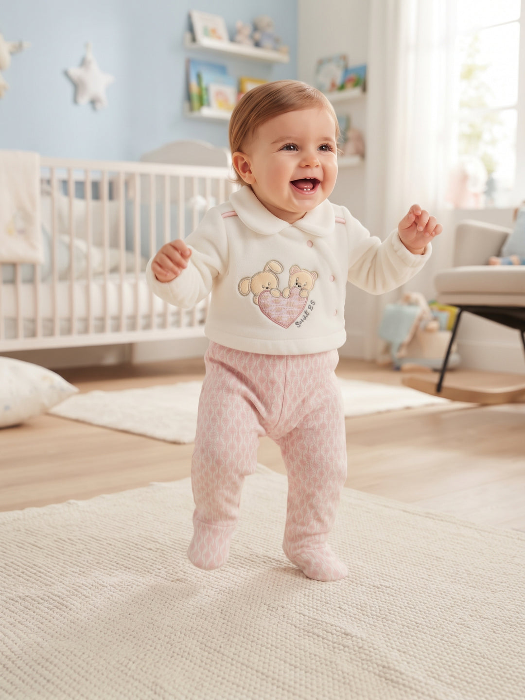 Sweetheart Teddy Fleece Outfit