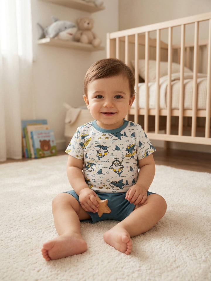 Pool Party Shark Sleepwear