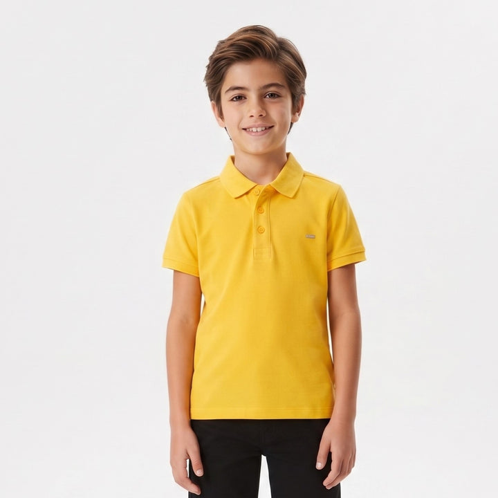 Kids' Premium Short-Sleeve Essential Polo