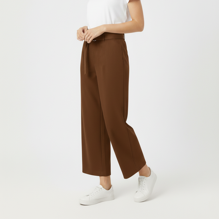 The Effortless Belted Trousers