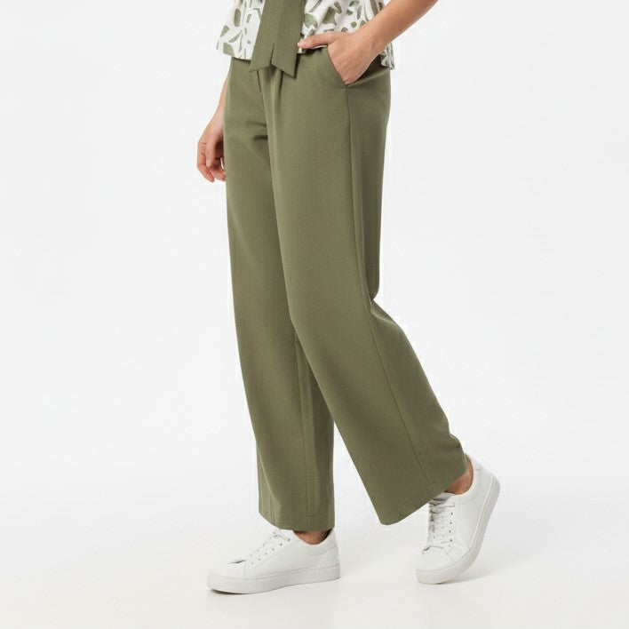 Everyday Luxe Wide-Leg Trousers