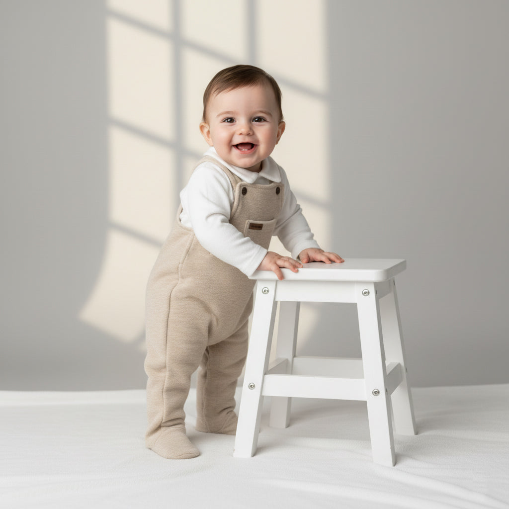 Cozy Knit Footed Set