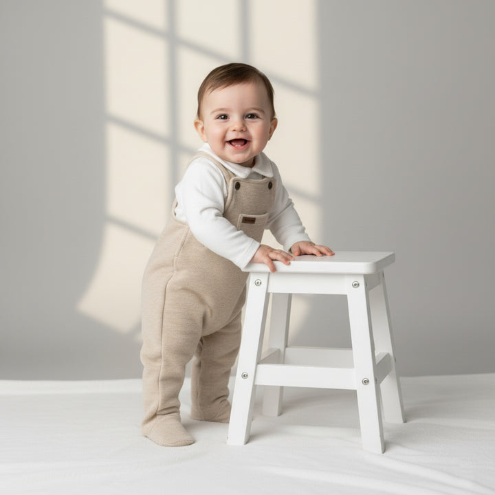 Cozy Knit Footed Set