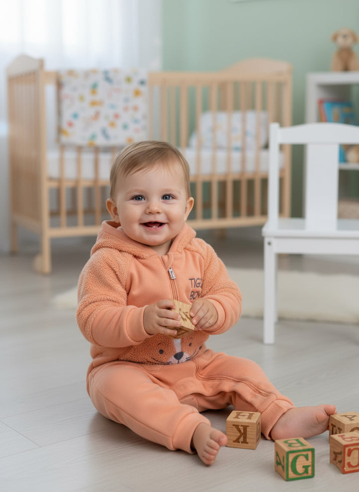 Little Fox Hooded Romper