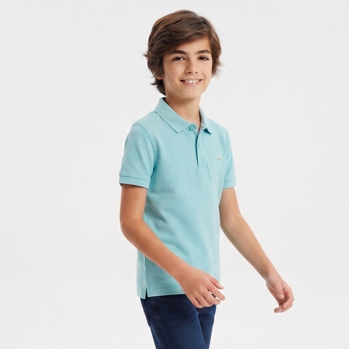 Kids' Premium Short-Sleeve Essential Polo