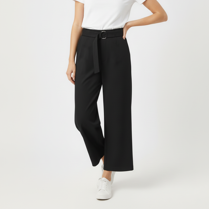 The Effortless Belted Trousers