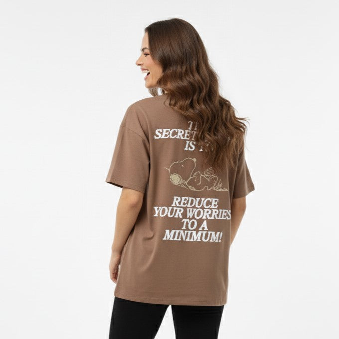 Snoopy Relaxed-Fit Cotton T-Shirt