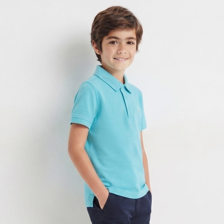 Kids' Premium Short-Sleeve Essential Polo