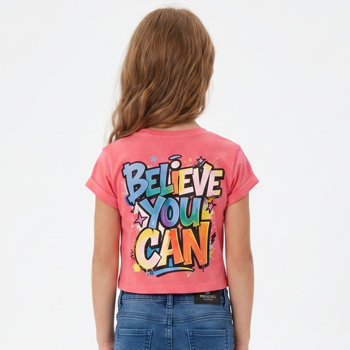 "Believe You Can" Motivational Graphic Tee