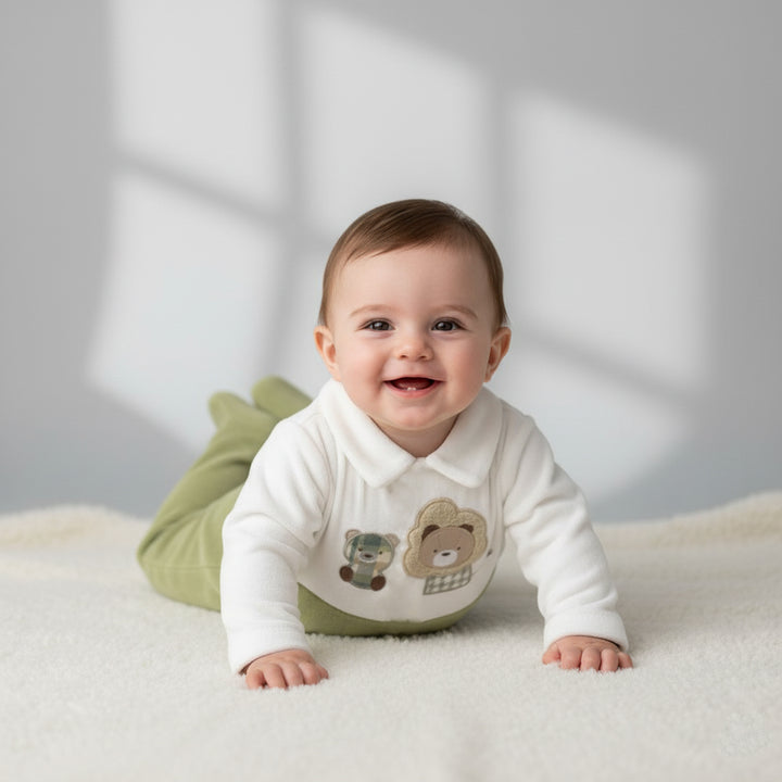 Collar Lion Sleepsuit