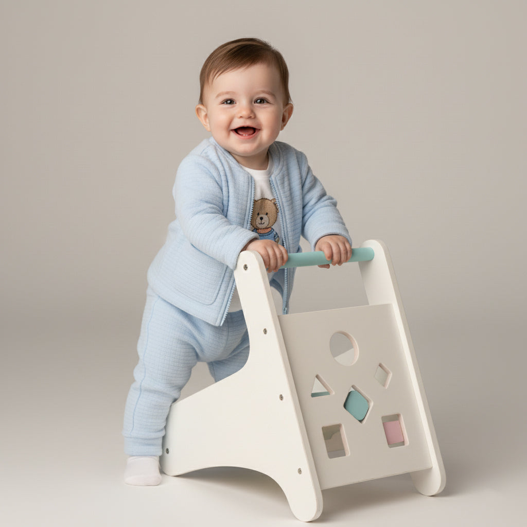 Ribbed Velour Bunny Set