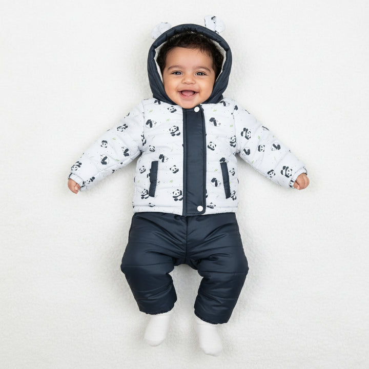 Panda Puffer Jacket
