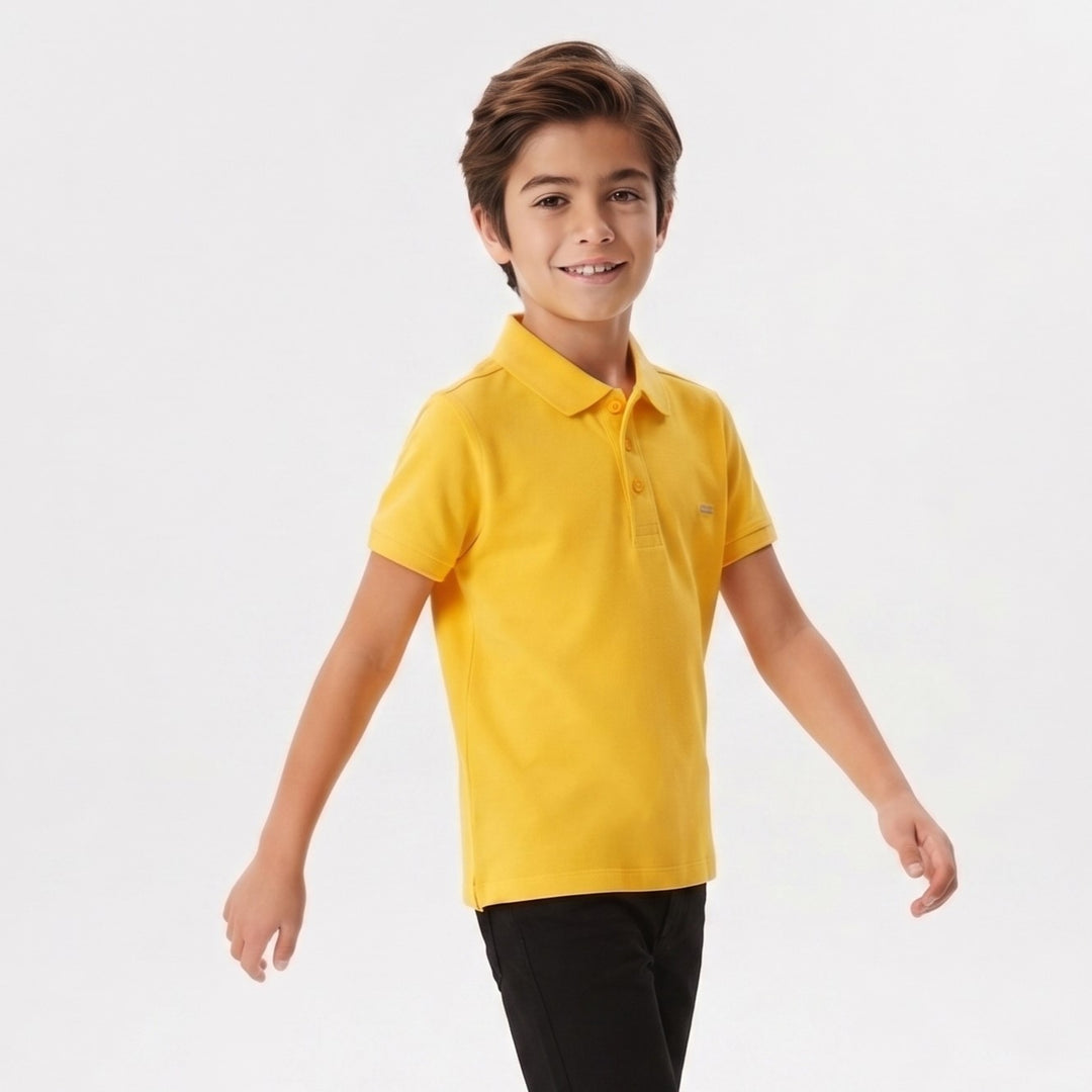 Kids' Premium Short-Sleeve Essential Polo