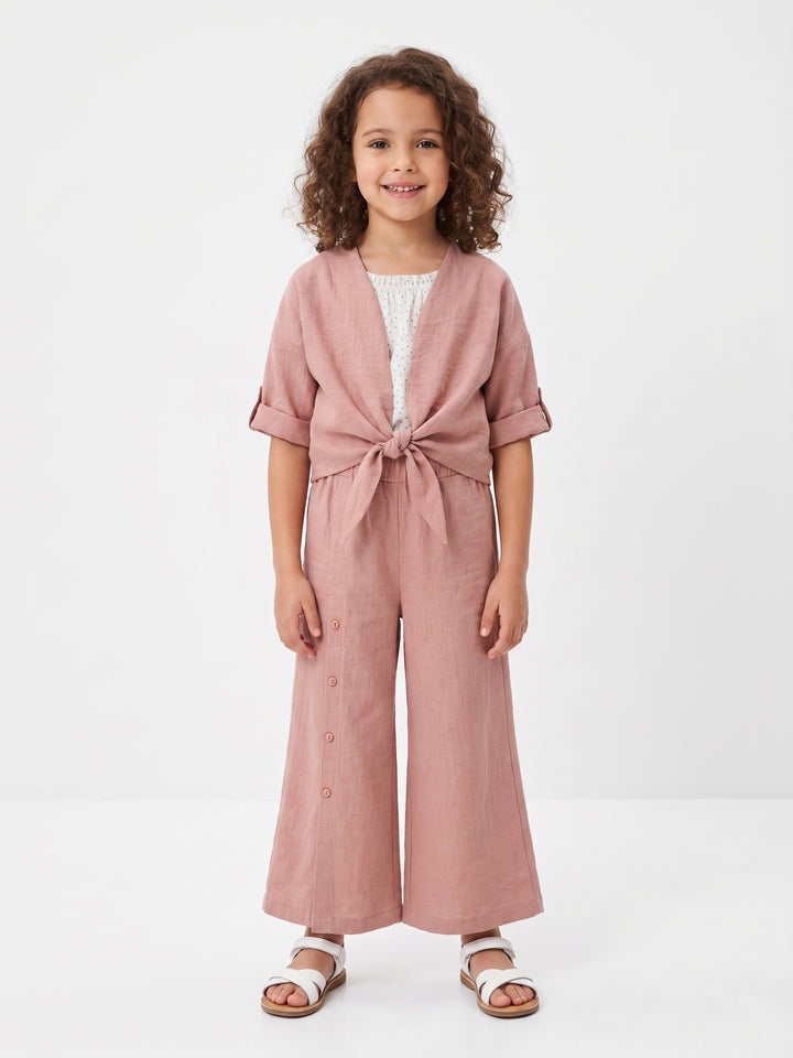 Summer Breeze Crinkle Textured 3-Piece Co-Ord Set