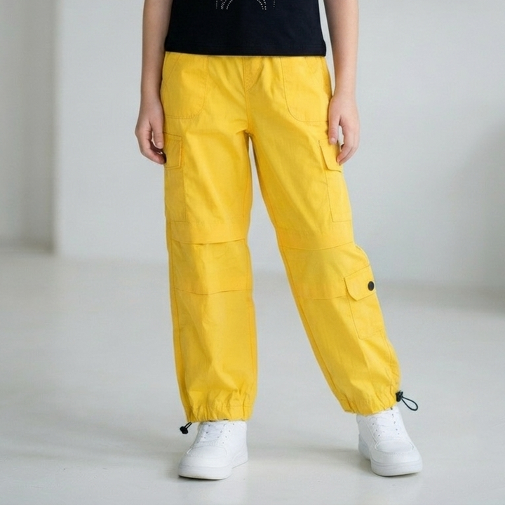 Kids' Multi-Pocket Utility Cargo Pants