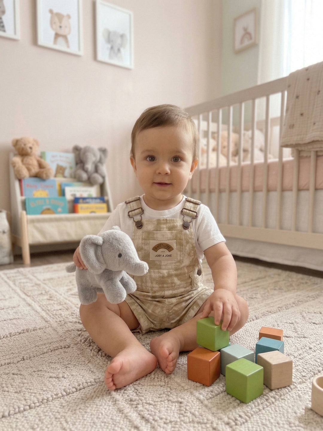 Little Cub Embroidery Cotton Set
